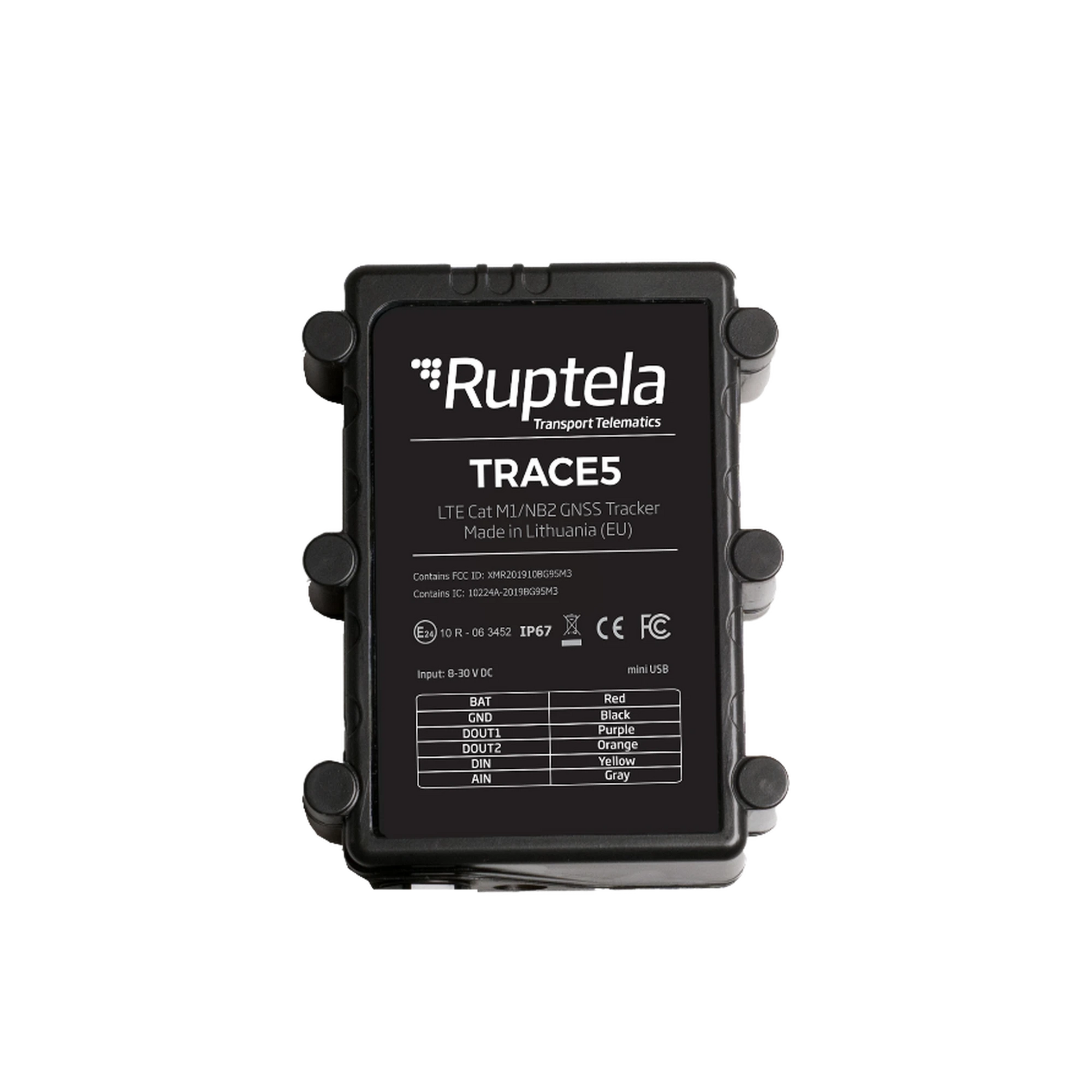 LOCALIZADOR VEHICULAR 2G Y 4G IP67 / RASTREO / CONDUCCIÓN EFICIENTE / DETECCION DE JAMMER / IDEAL PARA MOTOCICLETAS / APAGADO REMOTO-Trackers GPS-RUPTELA-Bsai Seguridad & Controles