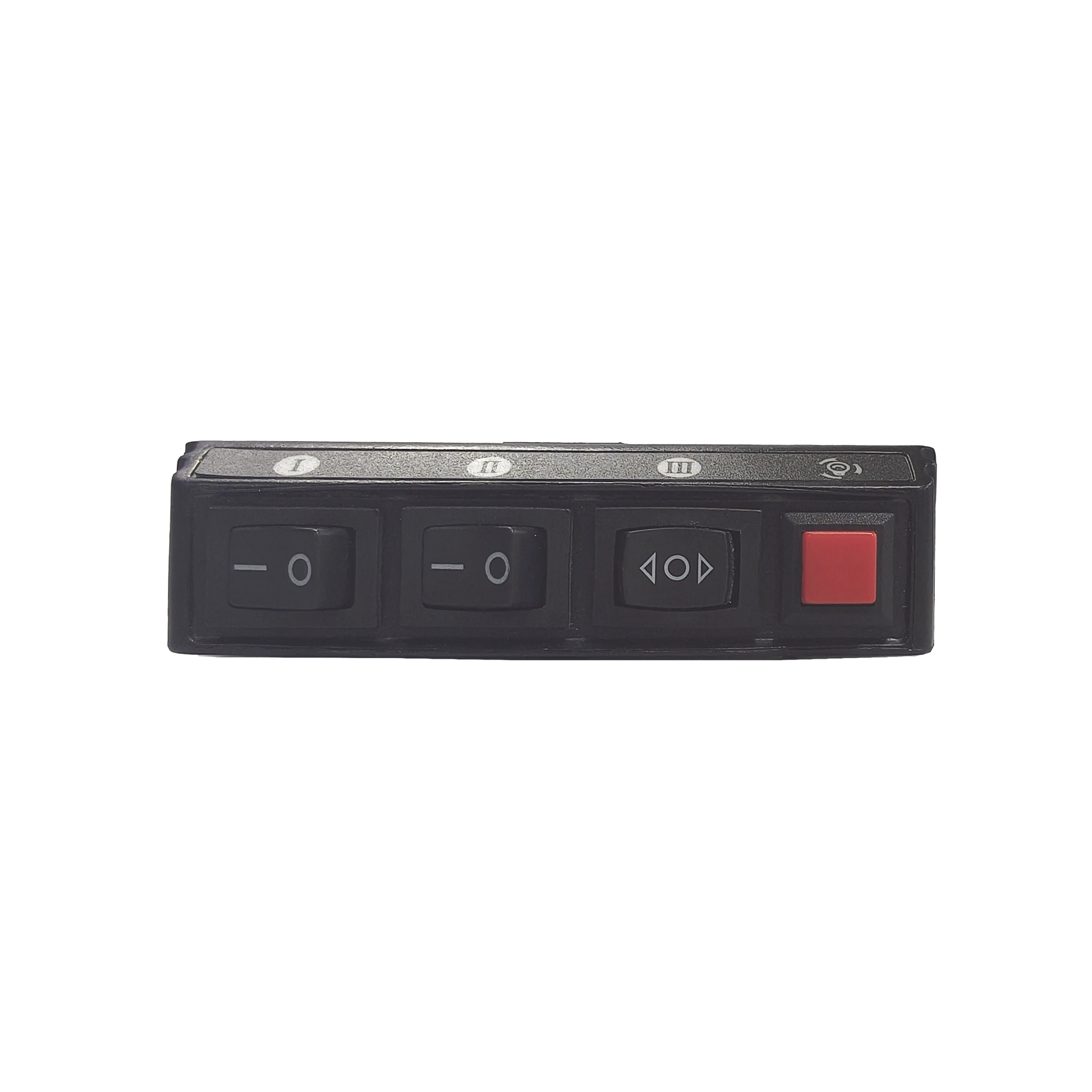 SWITCH DE 5 INTERRUPTORES PARA ENCENDIDO/APAGADO Y CONTROL DE PATRONES DE DESTELLO-Mini Barras Vehiculares-EPCOM INDUSTRIAL SIGNALING-Bsai Seguridad & Controles