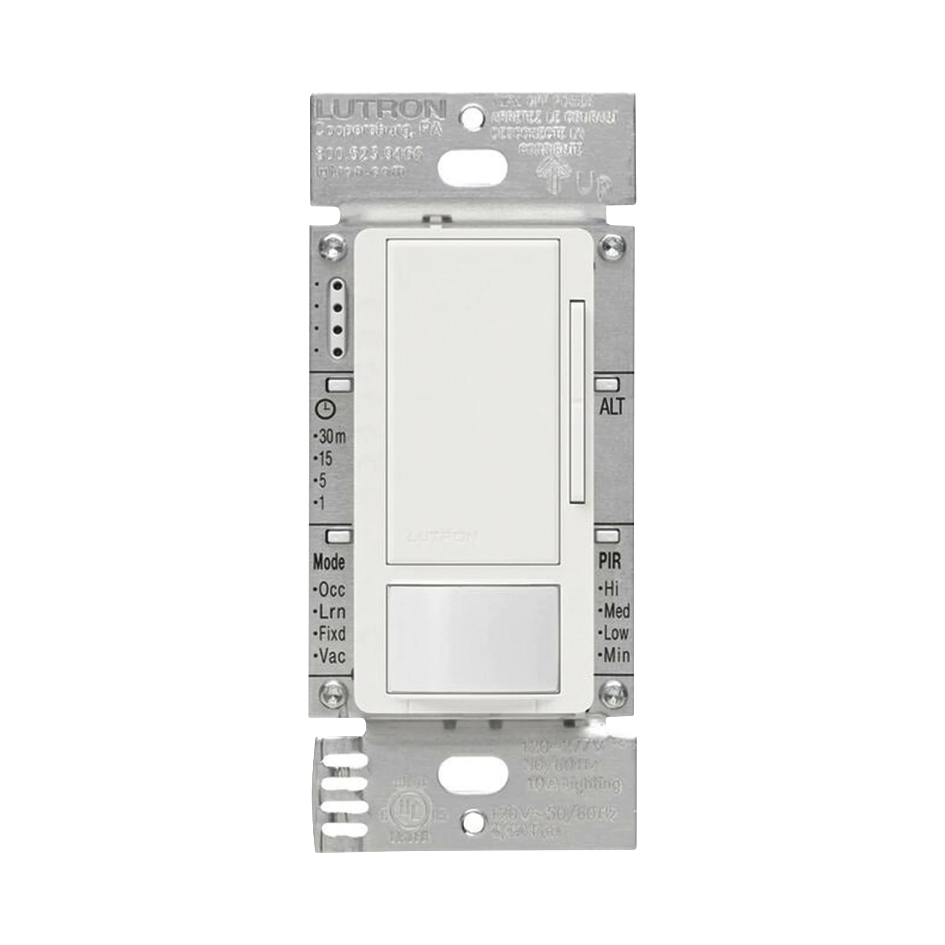 APAGADO Y SENSOR DE MOVIMIENTO, RECOMENDABLE PARA BAÑOS, OFICINAS PRIVADAS, ETC. 2AMP-Automatizacion - Casa Inteligente-LUTRON ELECTRONICS-Bsai Seguridad & Controles