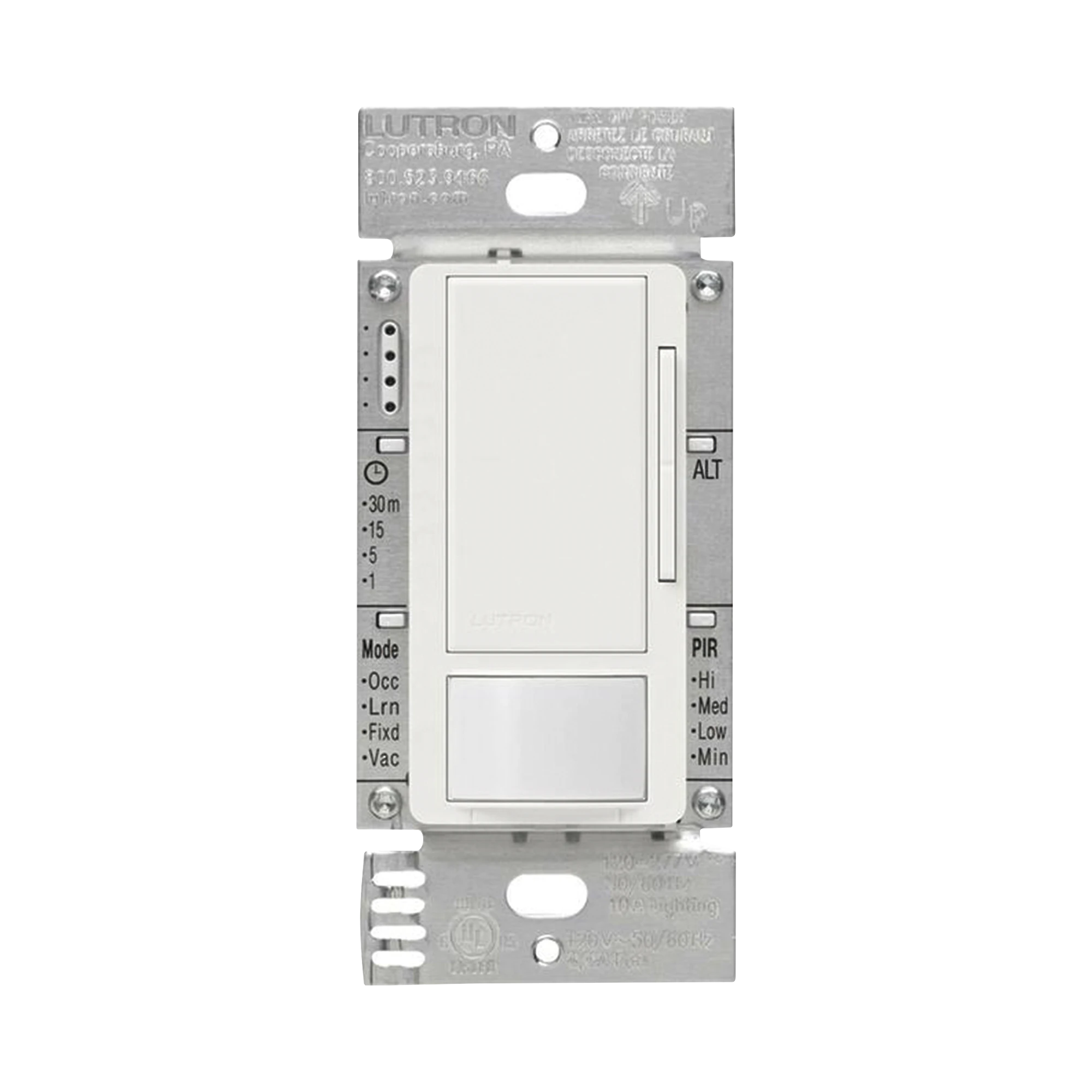 APAGADO Y SENSOR DE MOVIMIENTO, RECOMENDABLE PARA BAÑOS, OFICINAS PRIVADAS, ETC. 2AMP-Automatizacion - Casa Inteligente-LUTRON ELECTRONICS-Bsai Seguridad & Controles