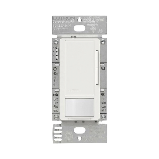 APAGADO Y SENSOR DE MOVIMIENTO, RECOMENDABLE PARA BAÑOS, OFICINAS PRIVADAS, ETC. 2AMP-Automatizacion - Casa Inteligente-LUTRON ELECTRONICS-MSZ101WH-Bsai Seguridad & Controles