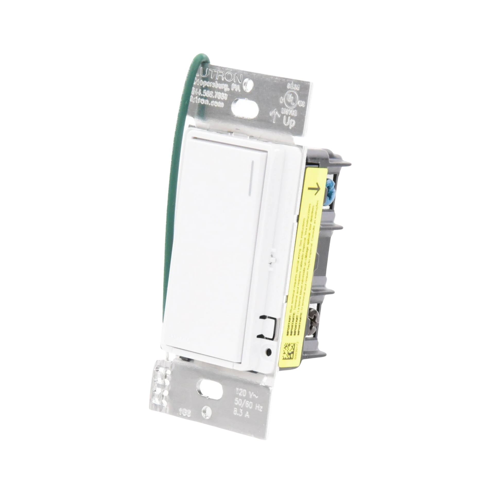 APAGADOR AUXILIAR DE PARED, COMPAÑERO DE APAGADORES MULTILOCACIÓN. USAR EN 3 VÍAS O ESCALERA. COLOR BLANCO.-Automatización - Casa Inteligente-LUTRON RADIORA 3-Bsai Seguridad & Controles