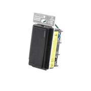 APAGADOR AUXILIAR DE PARED, COMPAÑERO DE APAGADORES MULTILOCACIÓN. USAR EN 3 VÍAS O ESCALERA. COLOR NEGRO.-Automatización - Casa Inteligente-LUTRON RADIORA 3-Bsai Seguridad & Controles