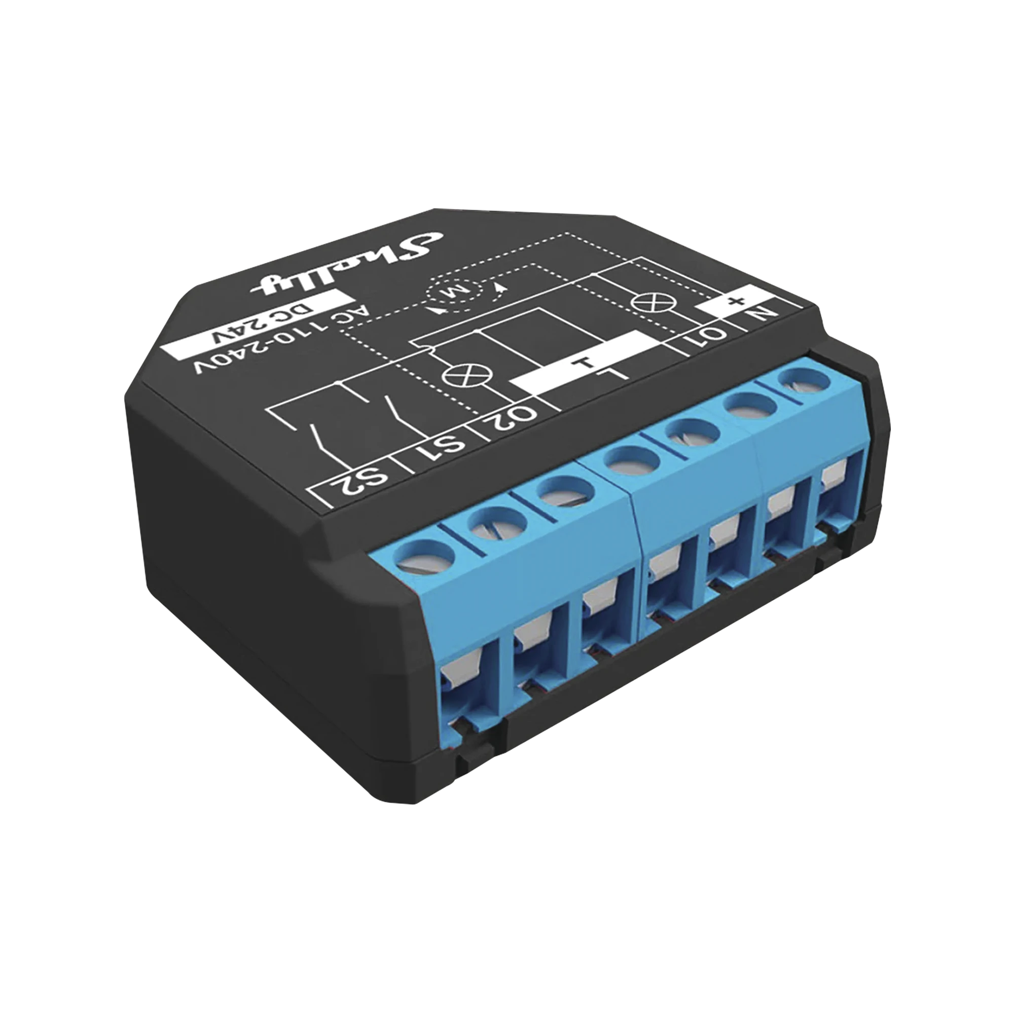 APAGADOR INTELIGENTE WIFI , 2 CANALES , PARA APAGADOR DOBLE, 16A TOTAL, 10A POR CANAL-SHELLY-Bsai Seguridad & Controles