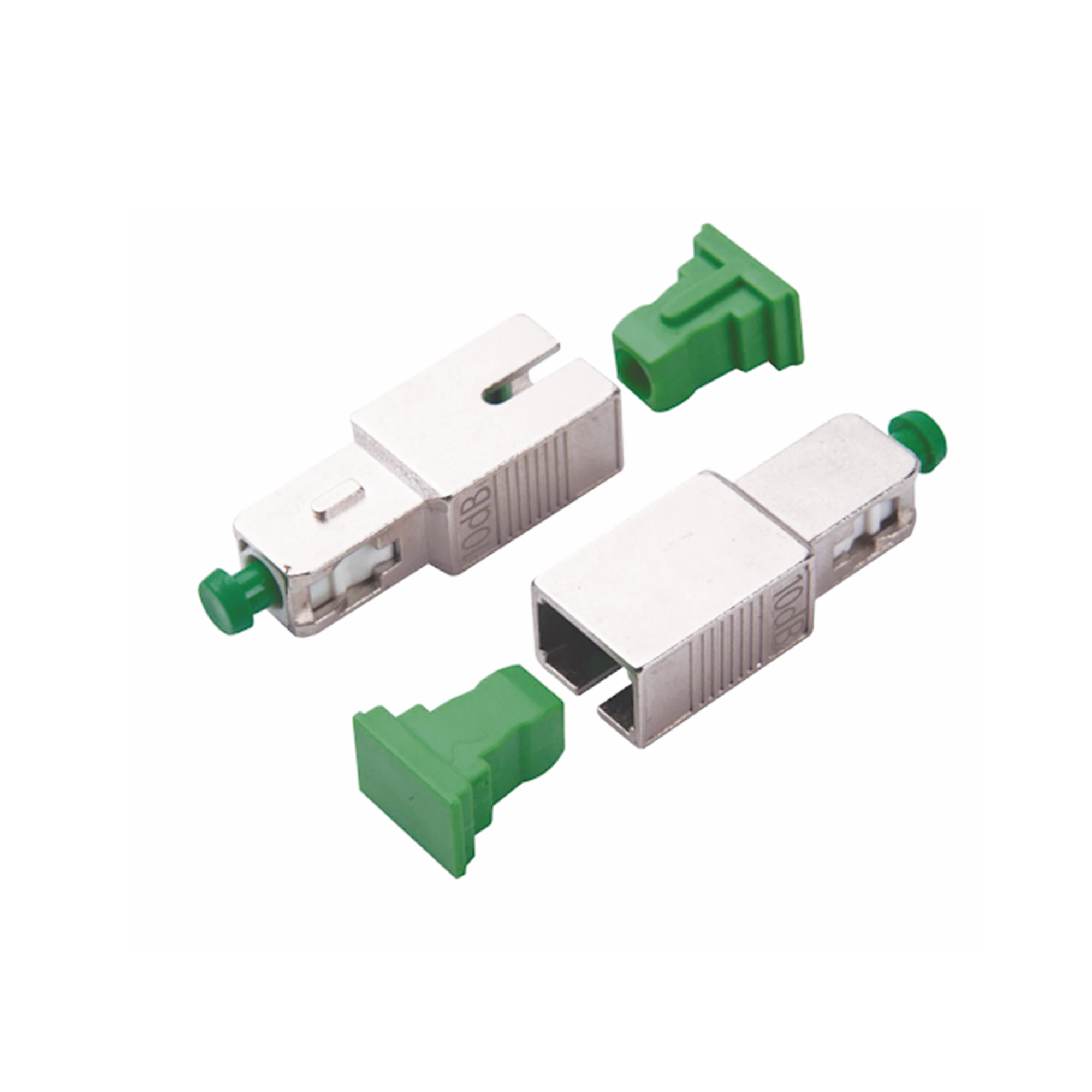 ATENUADOR OPTICO MACHO-HEMBRA CON CONECTOR SC/APC DE 10 DB PARA FIBRA MONOMODO-Fibra Óptica-LINKEDPRO BY EPCOM-Bsai Seguridad & Controles