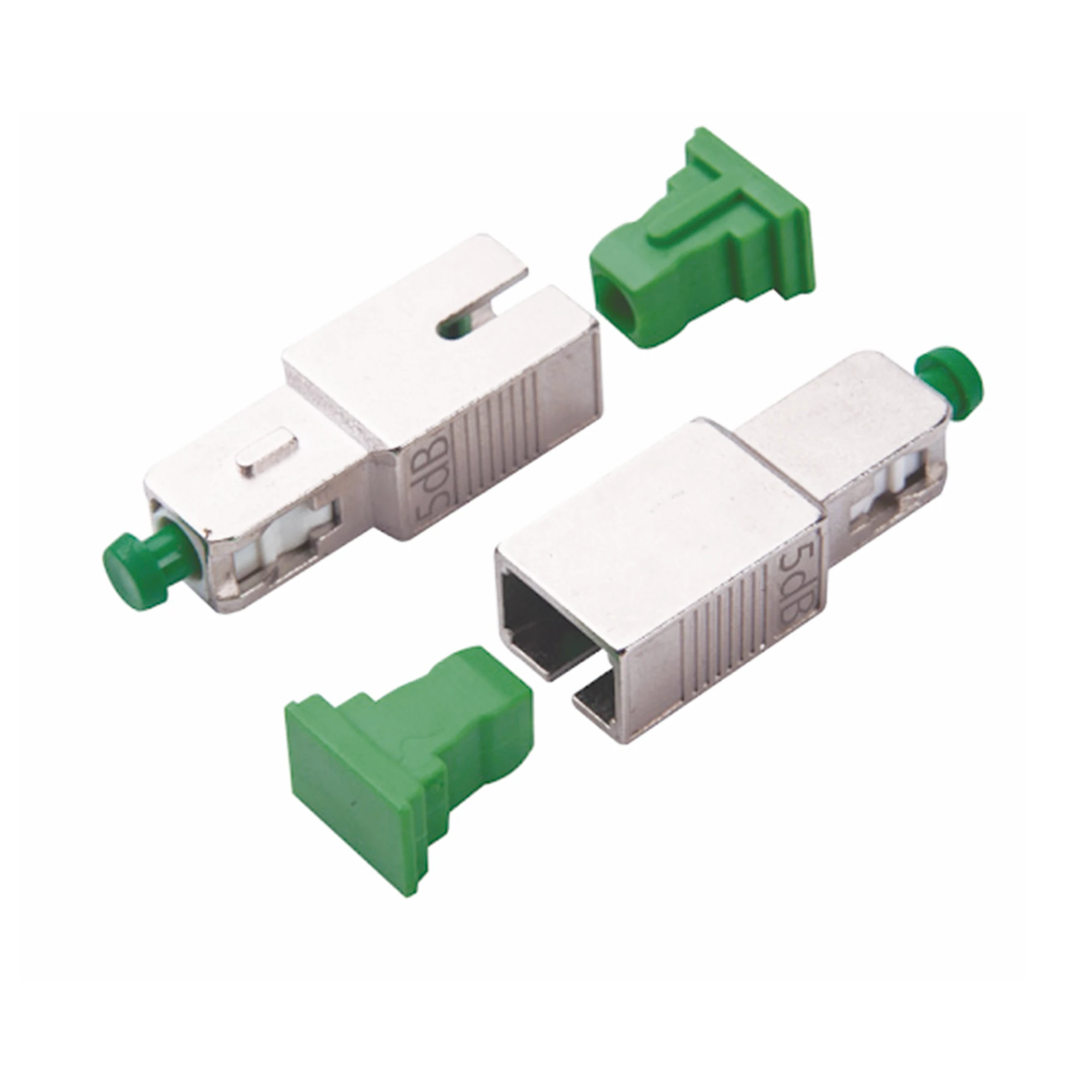 ATENUADOR OPTICO MACHO-HEMBRA CON CONECTOR SC/APC DE 5 DB PARA FIBRA MONOMODO-Fibra Óptica-LINKEDPRO BY EPCOM-Bsai Seguridad & Controles