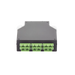 DISTRIBUIDOR DE FIBRA ÓPTICA PARA RIEL DIN, 6 ACOPLADORES SC/APC DUPLEX MONOMODO CON CHAROLA DE EMPALME-Redes FTTH/PON-LINKEDPRO BY EPCOM-Bsai Seguridad & Controles