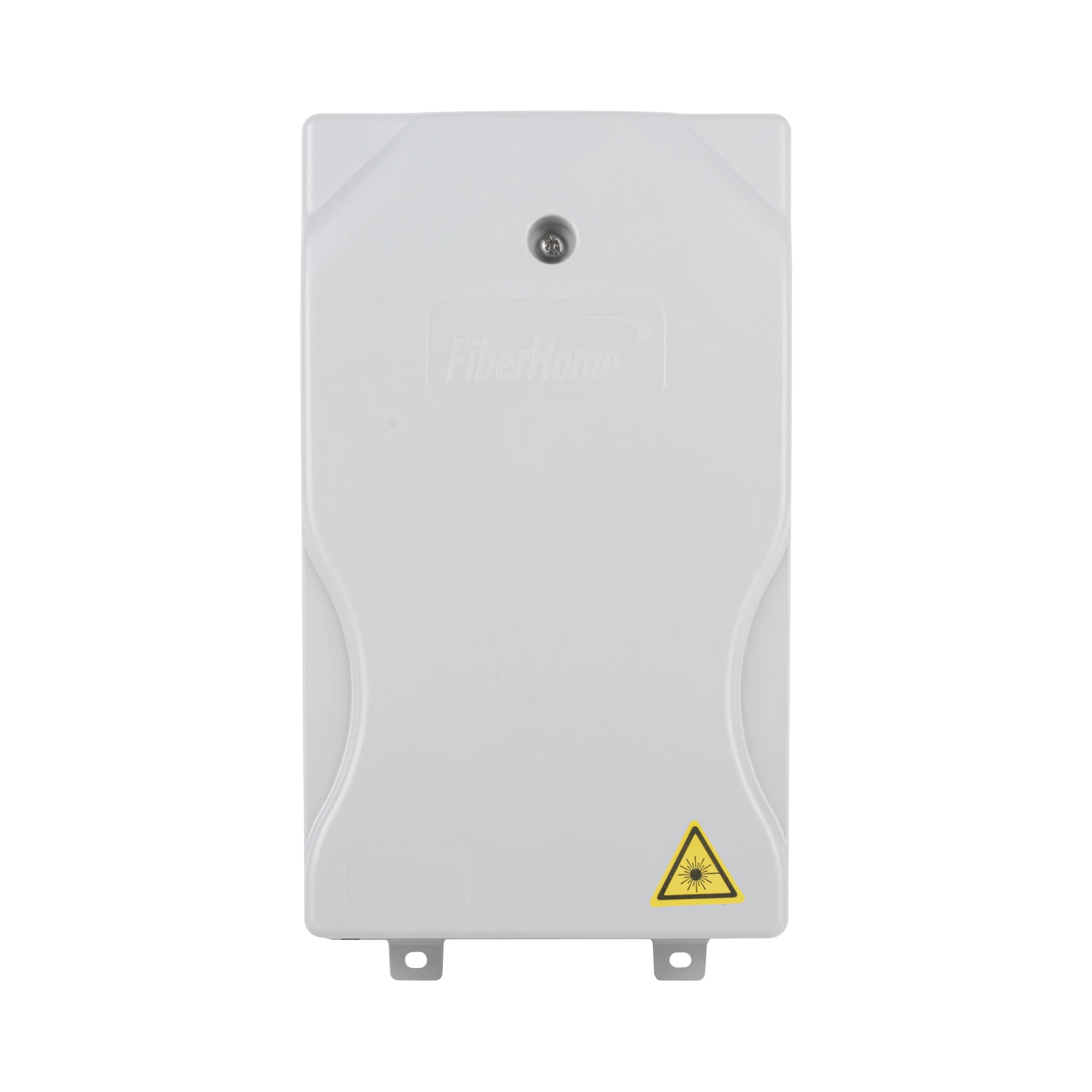 CAJA TERMINAL DE FIBRA ÓPTICA PARA INSTALACIÓN EN INTERIOR, MONTAJE EN PARED, 8 ACOPLADORES SC/APC MONOMODO, HASTA 24 EMPALMES-Redes FTTH/PON-FIBERHOME-Bsai Seguridad & Controles