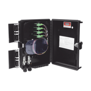 CIERRE DE EMPALME PARA 24 FUSIONES DE FIBRA ÓPTICA, INTERIOR/EXTERIOR, CON 16 ACOPLADORES SC/APC Y SPLITTER 1X16, IP65-Redes FTTH/PON-FIBERHOME-Bsai Seguridad & Controles