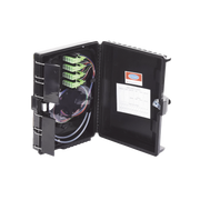 CIERRE DE EMPALME PARA 24 FUSIONES DE FIBRA ÓPTICA, INTERIOR/EXTERIOR, CON 16 ACOPLADORES SC/APC Y SPLITTER 1X16, IP65-Redes FTTH/PON-LINKEDPRO BY EPCOM-Bsai Seguridad & Controles