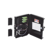 CIERRE DE EMPALME PARA 24 FUSIONES DE FIBRA ÓPTICA, INTERIOR/EXTERIOR, CON 8 ACOPLADORES SC/APC Y SPLITTER 1X8, IP65-Redes FTTH/PON-LINKEDPRO BY EPCOM-Bsai Seguridad & Controles