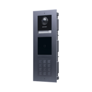 VIDEOPORTERO IP MULTIAPARTAMENTO CON LLAMADA A APP DE SMARTPHONE Y LECTOR DE TARJETAS EM / 2DA GENERACIÓN (MODULAR) / MONTAJE PARA EMPOTRAR INCLUIDO / APERTURA CON CONTRASEÑAS Y TARJETAS-Videoporteros e Interfonos-HIKVISION-Bsai Seguridad & Controles