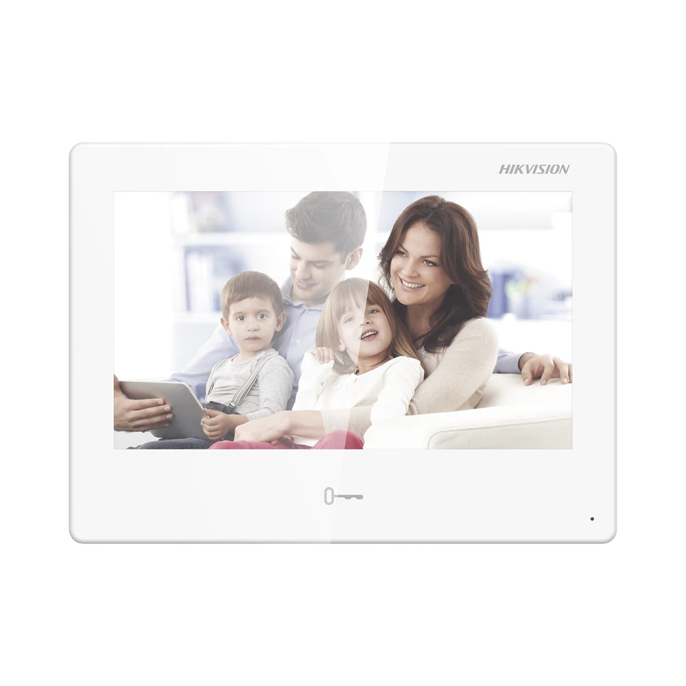 MONITOR TOUCH IP / WIFI / ANDROID 7" / INTEGRACIÓN CON VIDEOPORTEROS IP, CCTV, PANEL DE ALARMA AXPRO Y BIOMÉTRICOS DE ACCESO / CENTRO DE ADMINISTRACIÓN / VÍDEO EN VIVO / POE ESTÁNDAR / APERTURA REMOTA-Porteros-HIKVISION-Bsai Seguridad & Controles