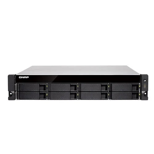 SERVIDOR NAS QNAP TS-877XU-RP-3600-8G-US / PROCESADOR AMD RYZEN 3600 / MEMORIA RAM 8GB / 8 BAHIAS FRONTALES SATA 3.5 PULGADAS Y 2.5 PULGADAS / 2 PUERTOS RJ45 1GBE + 2 PUERTOS FIBRA OPTICA SFP+ 10GBE / FUENTE REDUNDANTE / MONTAJE EN RACK 2UR / APLICACI...-Servidores NAS / STORAGE-QNAP-Bsai Seguridad & Controles