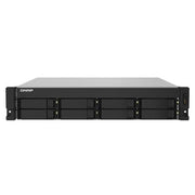 NAS QNAP TS-832PXU-RP-4G-US / PROCESADOR ANNARPUNA LABS APLINE / MEMORIA RAM 4GB / 8 BAHIAS FRONTALES SATA 3.5 PULGADAS Y 2.5 PULGADAS / 2 PUERTOS RJ45 2.5GBE + 2 PUERTOS FIBRA OPTICA SFP+ 10GBE / FUENTE REDUNDANTE / MONTAJE EN RACK 2UR / APLICACIONES ...-Servidores NAS / STORAGE-QNAP-Bsai Seguridad & Controles