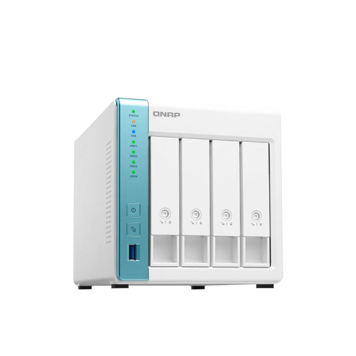 NAS QNAP TS-431K-US PROCESADOR ALPINE AL214 / MEMORIA RAM 1GB / 4 BAHIAS FRONTALES SATA 3.5 PULGADAS Y 2.5 PULGADAS / 2 PUERTOS RJ45 1GBE / MONTAJE EN ESCRITORIO / APLICACIONES DE USO PERSONAL PARA COMPARTIR Y RESPALDAR DATOS EN LA NUBE-Servidores NAS / STORAGE-QNAP-TS-431K-US-Bsai Seguridad & Controles