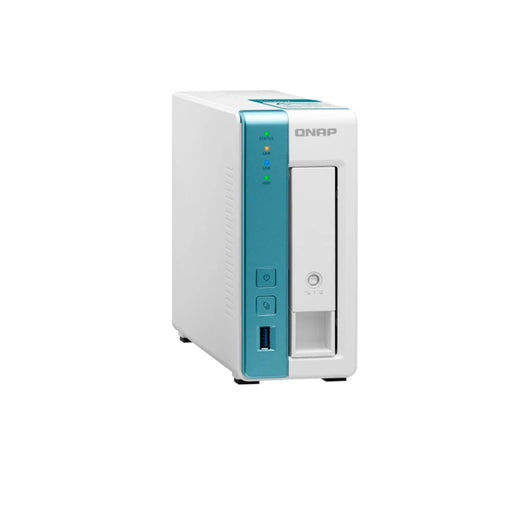 NAS QNAP TS-131K-US PROCESADOR ALPINE AL214 / MEMORIA RAM 1GB / 1 BAHIA FRONTALES SATA 3.5 PULGADAS Y 2.5 PULGADAS / 1 PUERTO RJ45 1GBE / MONTAJE EN ESCRITORIO / APLICACIONES DE USO PERSONAL PARA COMPARTIR Y RESPALDAR DATOS EN LA NUBE-Servidores NAS / STORAGE-QNAP-TS-131K-US-Bsai Seguridad & Controles