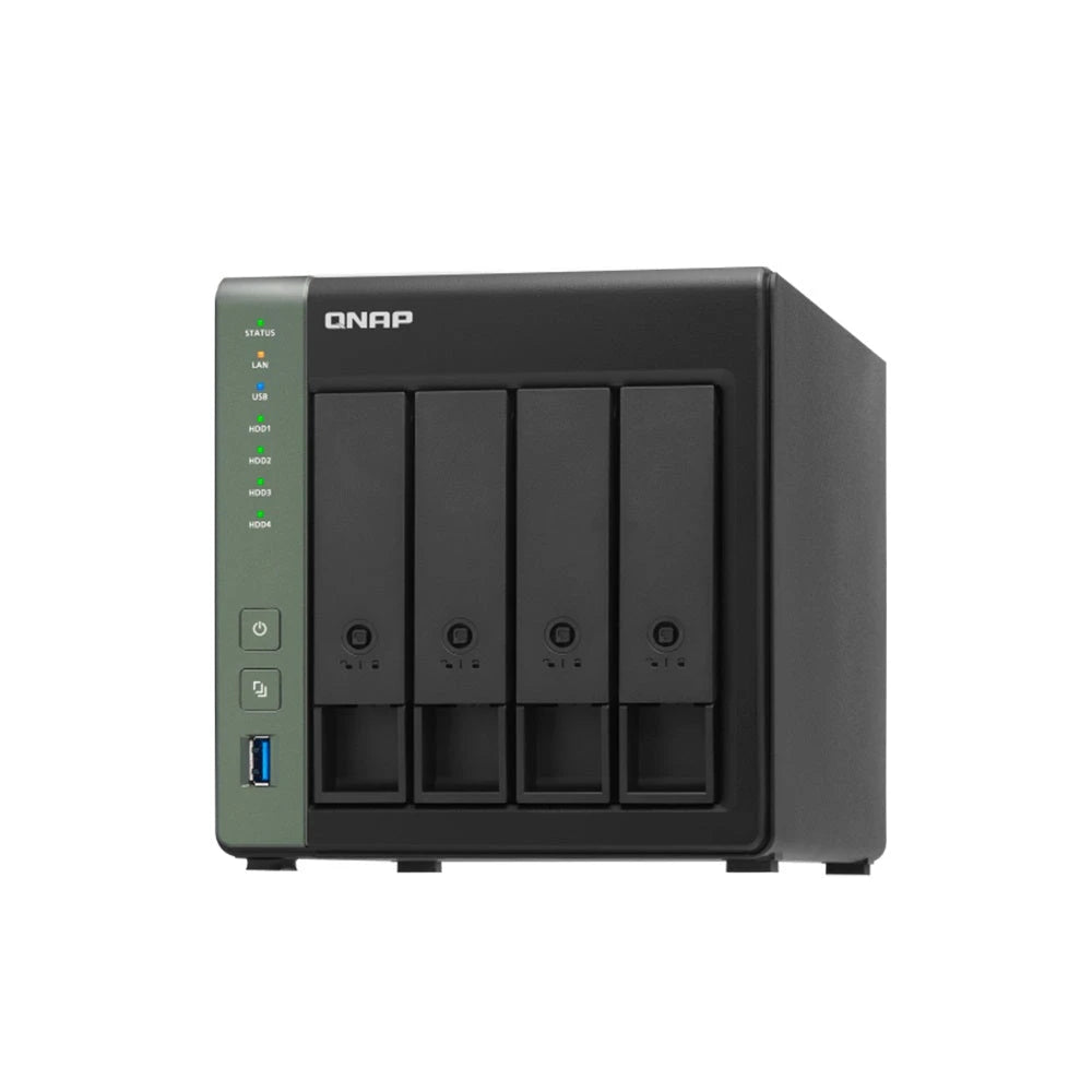 NAS QNAP TS-431KX-2G-US PROCESADOR ALPINE AL214 / MEMORIA RAM 2GB / 4 BAHIAS FRONTALES SATA 3.5 PULGADAS Y 2.5 PULGADAS / 2 PUERTOS RJ45 1GBE + 1 PUERTO SFP+ 10G / MONTAJE EN ESCRITORIO / APLICACIONES DE USO PERSONAL PARA COMPARTIR Y RESPALDAR DATOS EN...-Servidores NAS / STORAGE-QNAP-Bsai Seguridad & Controles