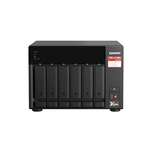 NAS QNAP TS-673A-8G-US PROCESADOR AMD RYZEN V1500B / MEMORIA RAM 8GB / 6 BAHIAS FRONTALES SATA 3.5 PULGADAS Y 2.5 PULGADAS / 2 PUERTOS RJ45 2.5GBE / MONTAJE EN ESCRITORIO / APLICACIONES PYME PARA COMPARTIR Y RESPALDAR DATOS EN LA NUBE-Servidores NAS / STORAGE-QNAP-Bsai Seguridad & Controles