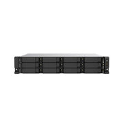 NAS QNAP TS-1273AU-RP-8G-US / PROCESADOR AMD RYZEN V1500B / MEMORIA RAM 8GB / 12 BAHIAS FRONTALES SATA 3.5 PULGADAS Y 2.5 PULGADAS / 2 PUERTOS RJ45 2.5GBE / FUENTE REDUNDANTE / MONTAJE EN RACK 2UR / APLICACIONES PYMES PARA COMPARTIR Y RESPALDAR DATOS E...-Servidores NAS / STORAGE-QNAP-Bsai Seguridad & Controles