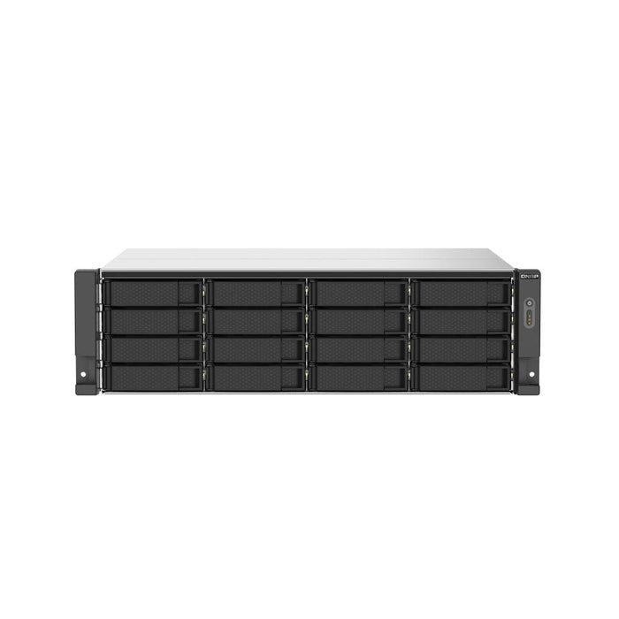 NAS QNAP TS-1673AU-RP-16G-US / PROCESADOR AMD RYZEN V1500B / MEMORIA RAM 16GB / 16 BAHIAS FRONTALES SATA 3.5 PULGADAS Y 2.5 PULGADAS / 2 PUERTOS RJ45 2.5GBE / FUENTE REDUNDANTE / MONTAJE EN RACK / APLICACIONES PYMES PARA COMPARTIR Y RESPALDAR DATOS EN ...-Servidores NAS / STORAGE-QNAP-TS-1673AU-RP-16G-US-Bsai Seguridad & Controles