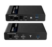 SAXXON LKV676KVM-PI - KIT EXTENSOR DE VIDEO HDMI IPCOLOR/ RESOLUCION 4K @ 30 HZ/ HASTA 70 METROS EN 1080P Y 40M EN 4K CON CAT 6/ 6A/ 7/ CERO LATENCIA/ SOPORTA TECLADO VIDEO MOUSE/ SOPORTA HDR/ ARC-Extensores 4k / HD-SAXXON-Bsai Seguridad & Controles