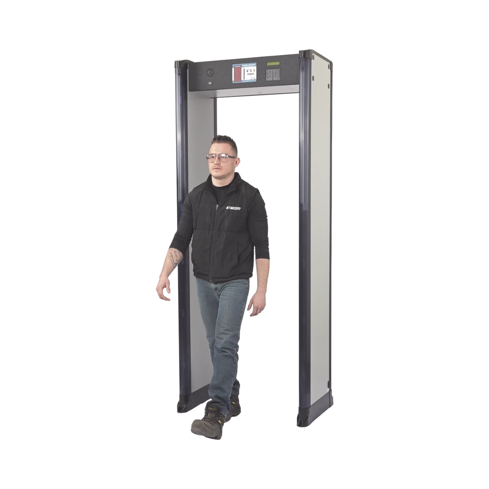 INTELL-26-ZIR/ARCO DETECTOR DE METALES DE 6 ZONAS CON ANCLAJE INTEGRADO PARA FIJARSE AL PISO.-Detectores de Metales-RANGER SECURITY DETECTORS-Bsai Seguridad & Controles