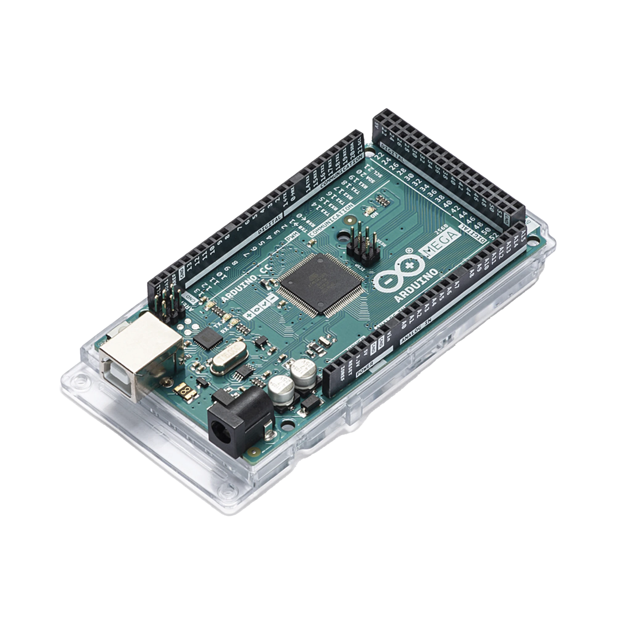 ARDUINO MEGA2560 REV3 / PARA PROYECTOS QUE REQUIEREN UNA MAYOR CANTIDAD DE IO´S , CUATRO PUERTOS SERIALES, 54 PINES IO (15 PWM Y 16 ENTRADAS ANALOGICAS)-Drones, Robots e Industrial-ARDUINO LLC-A-000067-Bsai Seguridad & Controles