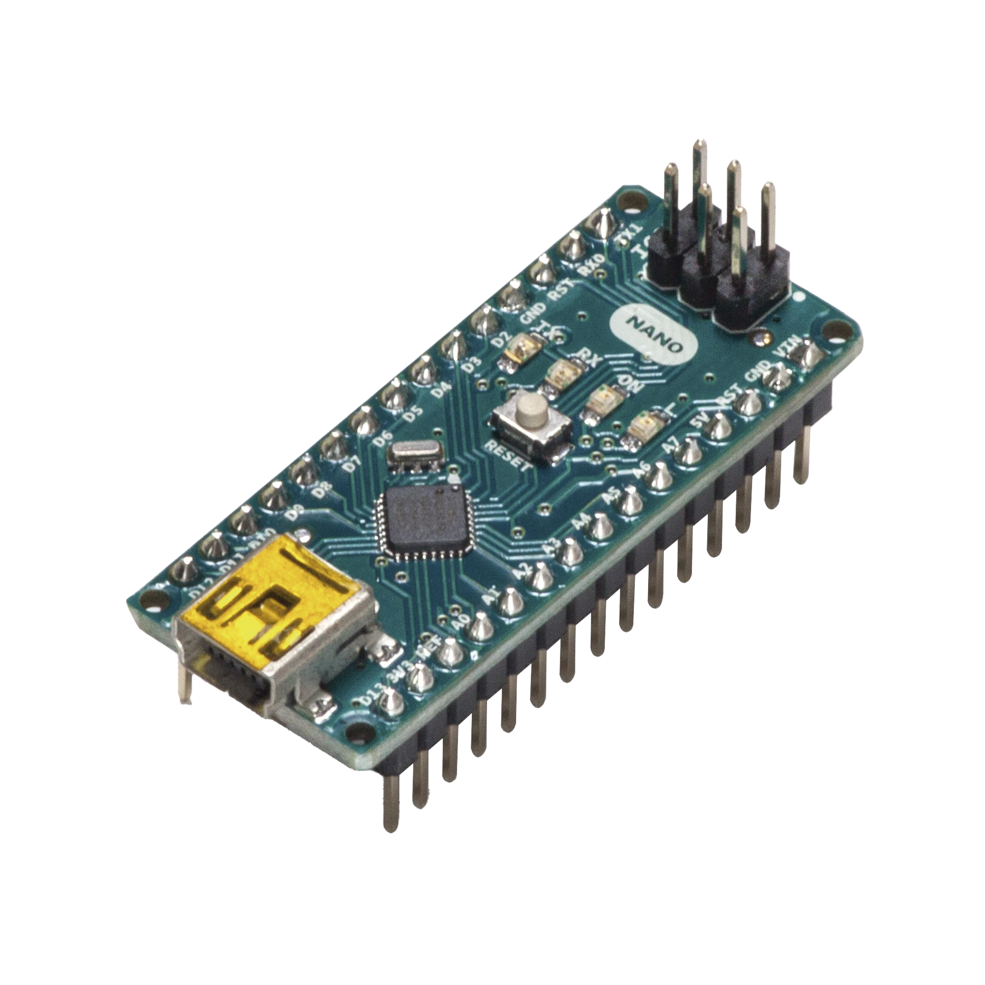 ARDUINO NANO, PARA TODOS ESOS PROYECTOS DE AUTOMATIZACIÓN QUE REQUIEREN UN TAMAÑO COMPACTO-Drones, Robots e Industrial-ARDUINO LLC-A-000005-Bsai Seguridad & Controles