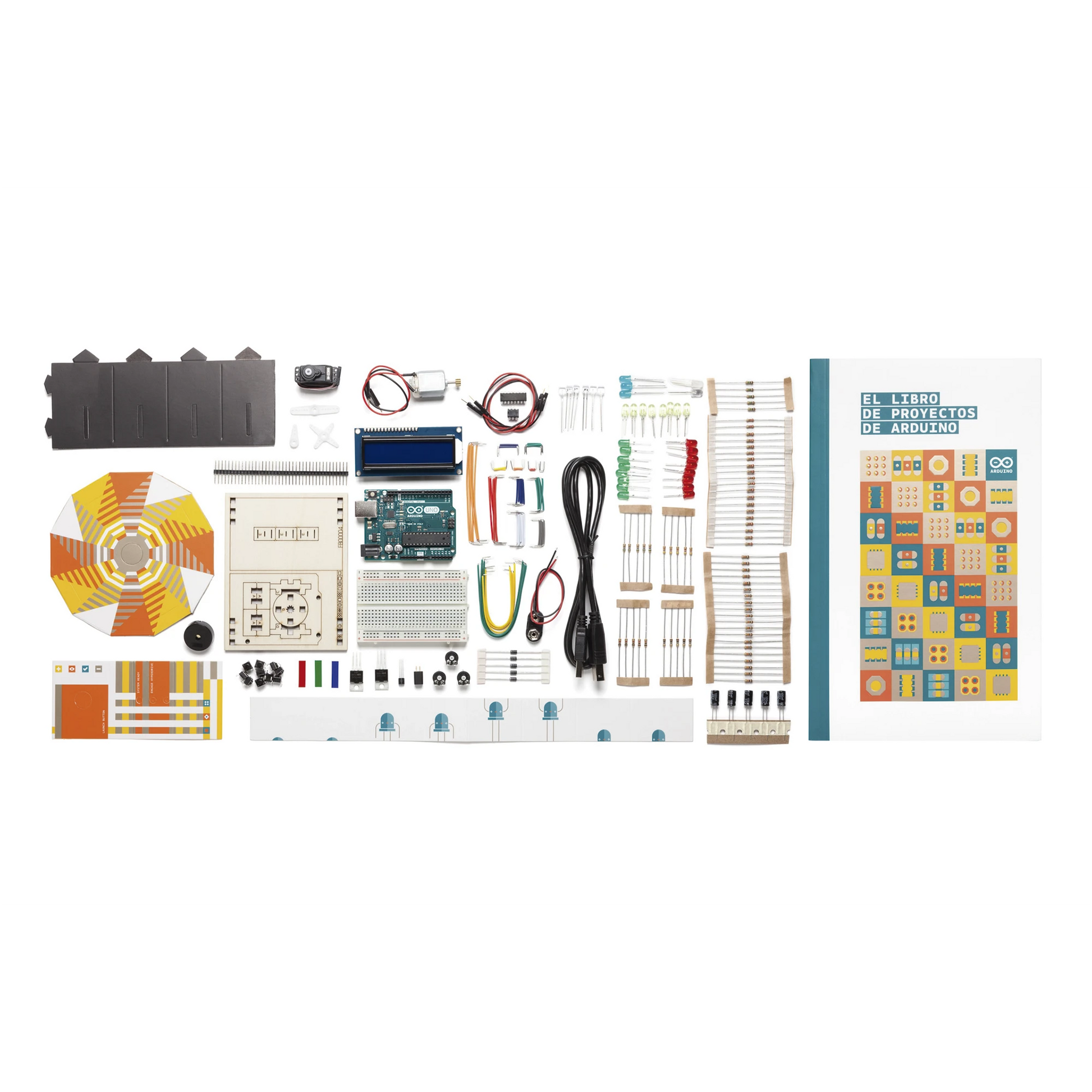 ARDUINO STARTER KIT SPANISH-Drones, Robots e Industrial-ARDUINO LLC-K-030007-Bsai Seguridad & Controles