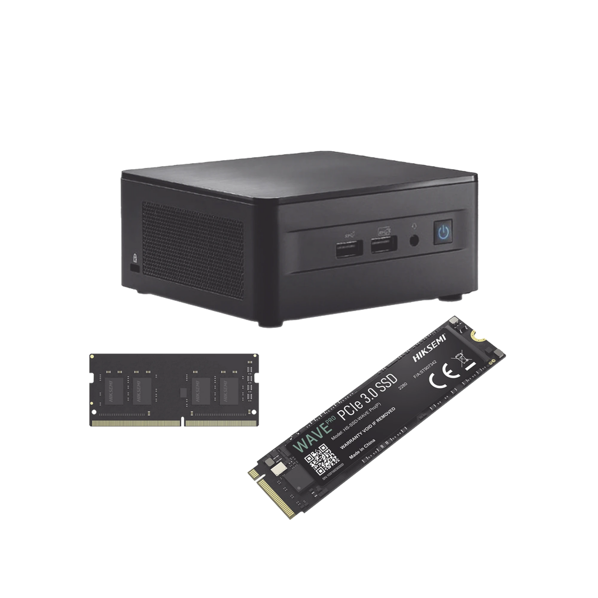 ASUS NUC KIT / ESTACION DE TRABAJO / CORE I5 12VA GENERACION / RAM 16GB / SSD 256-ASUS-Bsai Seguridad & Controles