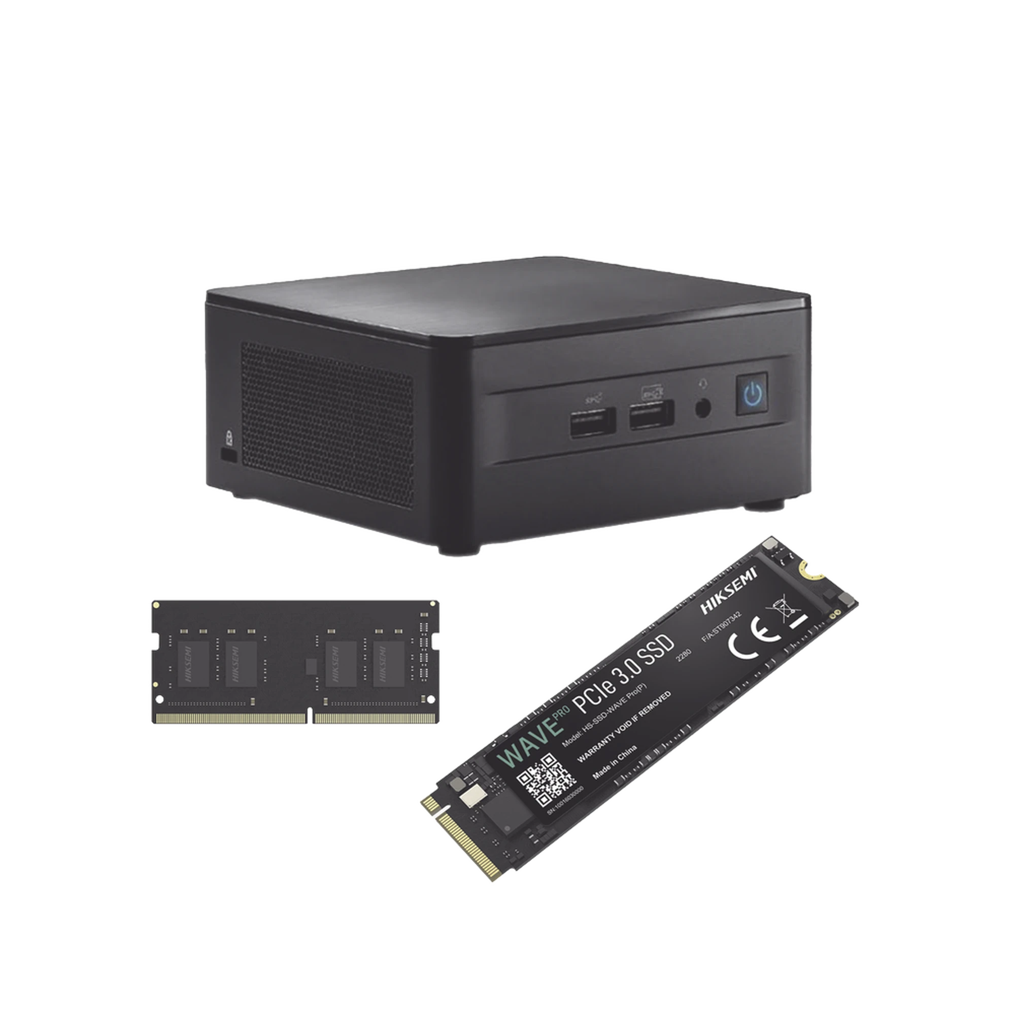 ASUS NUC KIT / ESTACION DE TRABAJO / CORE I5 12VA GENERACION / RAM 16GB / SSD 256-ASUS-Bsai Seguridad & Controles