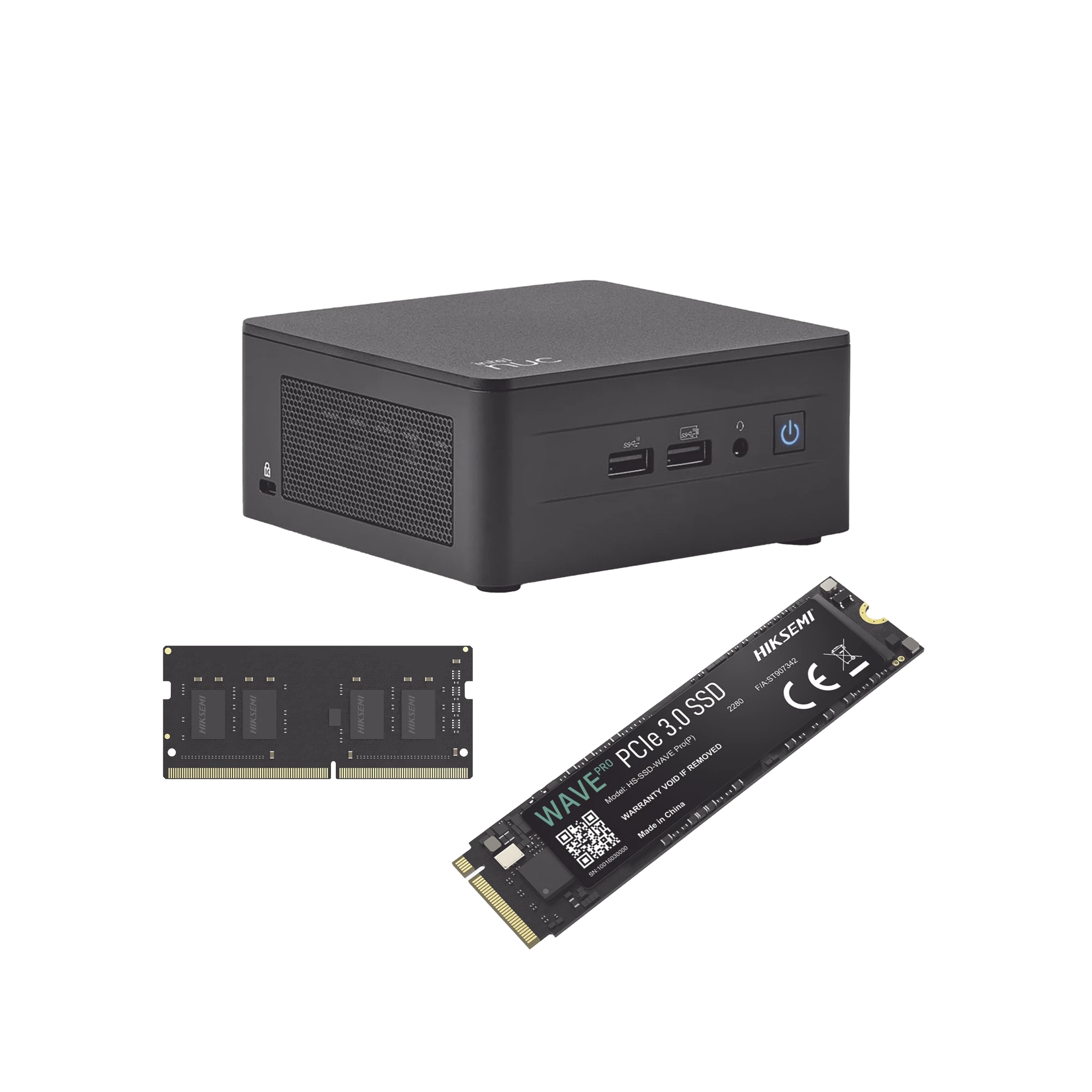 ASUS NUC KIT / ESTACION DE TRABAJO / CORE I5 12VA GENERACION / RAM 8GB / SSD 256-Servidores / Almacenamiento-ASUS-Bsai Seguridad & Controles