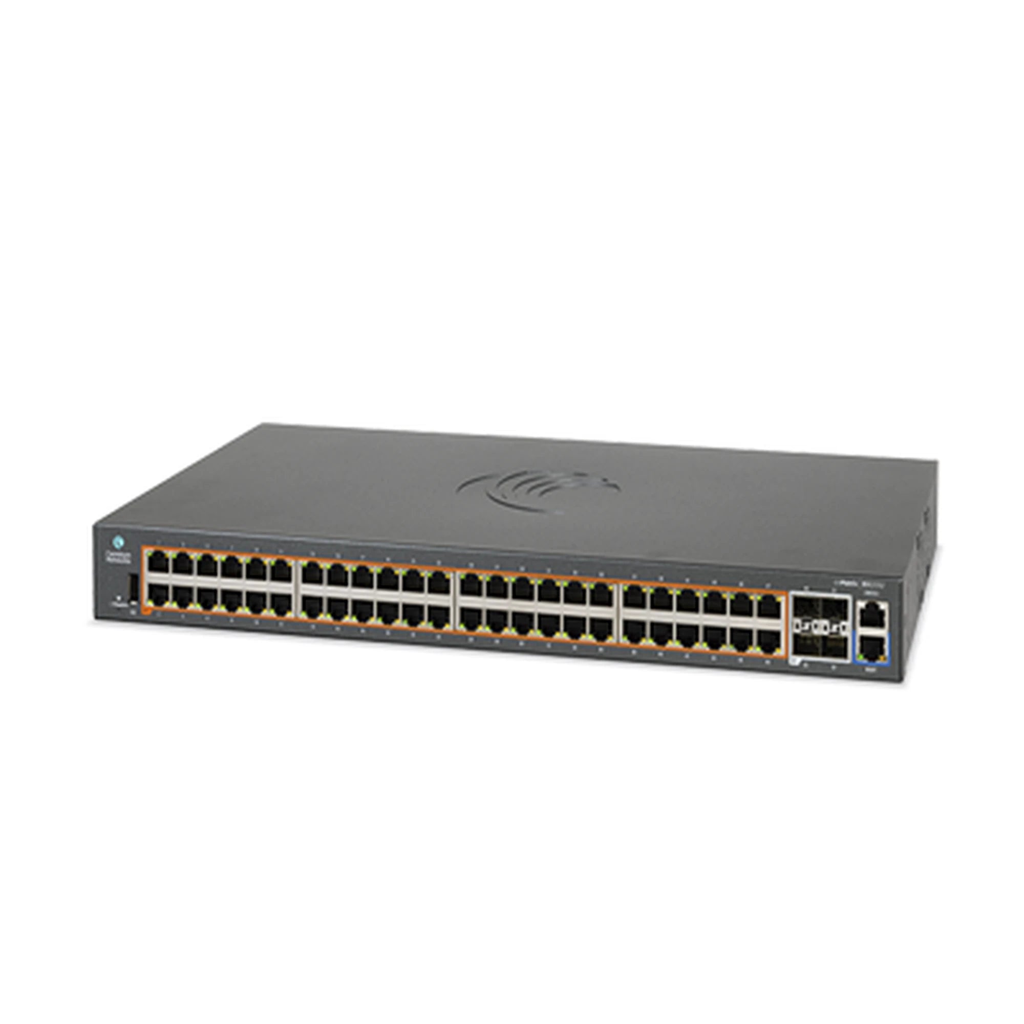 SWITCH POE CNMATRIX EX2052-P 802.3AF/AT DE 48 PUERTOS GIGABIT Y 4 SFP+, CAPA 3, 400 W, GESTIÓN EN LA NUBE-Inyectores PoE-CAMBIUM NETWORKS-Bsai Seguridad & Controles