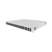 CLOUD ROUTER SWITCH 48 PUERTOS POE 802.3AF/AT GIGABIT, 4 PUERTOS SFP+ 10G, 2 PUERTOS QSFP+ 40G, MONTAJE EN RACK-Switches-MIKROTIK-Bsai Seguridad & Controles