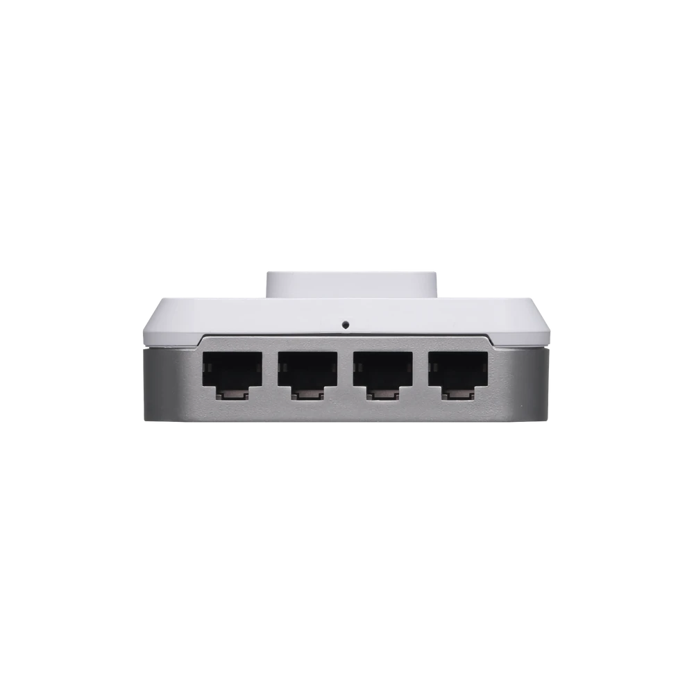ACCESS POINT IN WALL HD MU-MIMO 4X4 WAVE 2 CON 5 PUERTOS (1 POE ENTRADA 802.3AF/AT POE+, 1 POE SALIDA 48V Y 3 ETHERNET PASSTHROUGH) ANTENA BEAMFORMING, IDEAL PARA SUITES-Redes WiFi-UBIQUITI-Bsai Seguridad & Controles