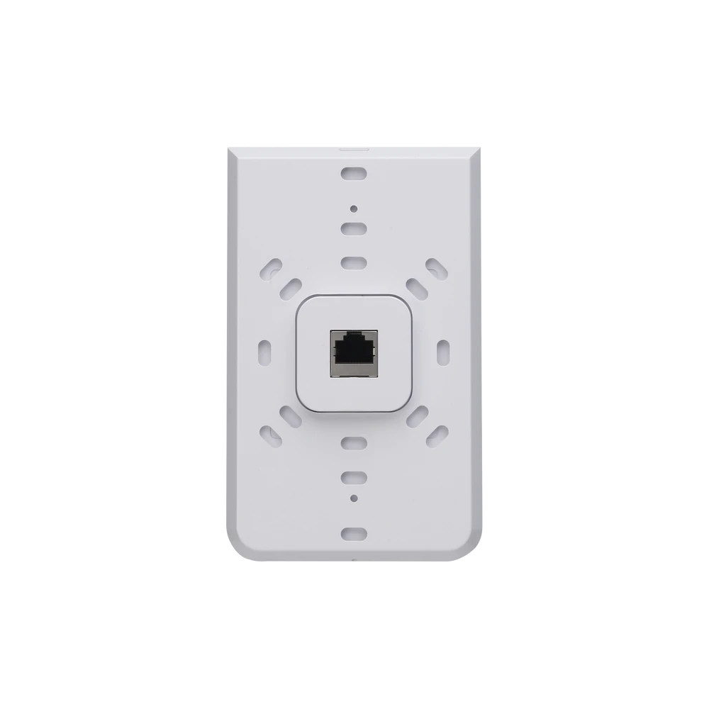 ACCESS POINT IN WALL HD MU-MIMO 4X4 WAVE 2 CON 5 PUERTOS (1 POE ENTRADA 802.3AF/AT POE+, 1 POE SALIDA 48V Y 3 ETHERNET PASSTHROUGH) ANTENA BEAMFORMING, IDEAL PARA SUITES-Redes WiFi-UBIQUITI-Bsai Seguridad & Controles