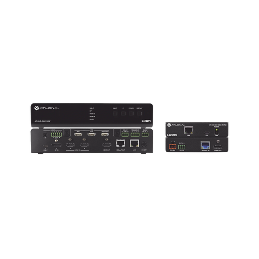 AT-UHD-SW-510W+ AT-UHD-EX-100CE-RX-PSE COMBO SET-VoIP y Telefonía IP-ATLONA-AT-UHD-SW-510W-KIT-Bsai Seguridad & Controles