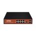 SWITCH ADMINISTRABLE DE 8 PUERTOS GIGABIT ETHERNET CON POE 802.3 AF/AT Y 24V PASIVO + 2 SFP GIGABIT, 150 W-Inyectores PoE-WI-TEK-WI-PMS310GF-ALIEN-Bsai Seguridad & Controles