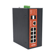 SWITCH INDUSTRIAL ADMINISTRABLE CON 2 PUERTOS POE BT Y 6 PUERTOS GIGABIT ETHERNET CON POE 802.3AF/AT Y 24V PASIVO + 2 SFP GIGABIT, 240 W-Inyectores PoE-WI-TEK-Bsai Seguridad & Controles