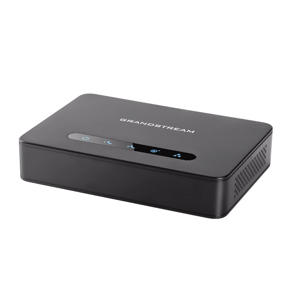 ATA DE 2 PUERTOS FXS CON 2 PUERTOS DE RED GIGABIT CON ROUTER INTEGRADO-VoIP y Telefonía IP-GRANDSTREAM-Bsai Seguridad & Controles