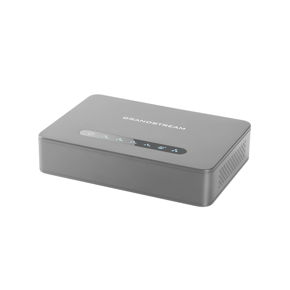 ATA DE 4 PUERTOS FXS CON 2 PUERTOS DE RED GIGABIT-VoIP y Telefonía IP-GRANDSTREAM-Bsai Seguridad & Controles