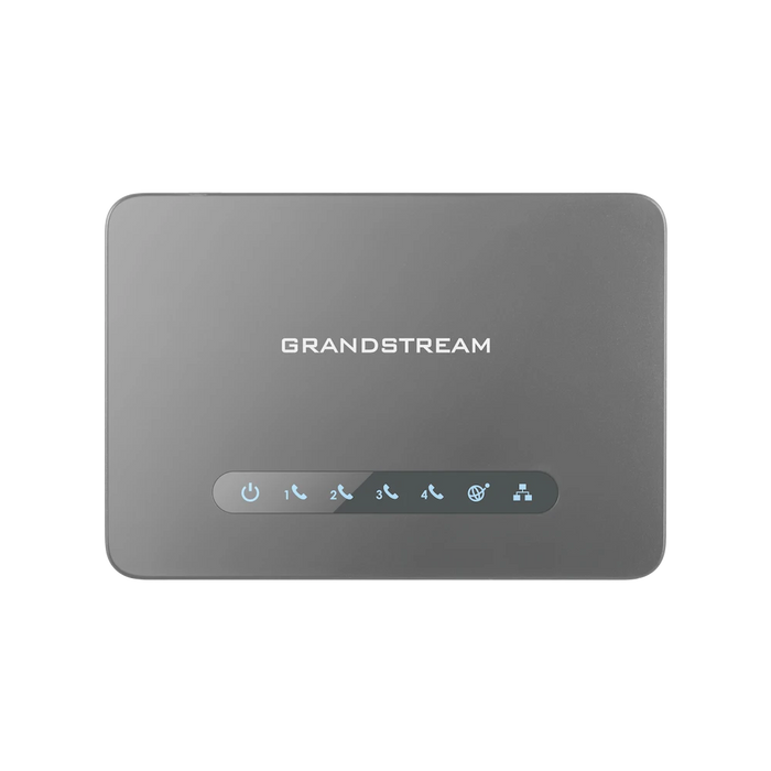 ATA DE 4 PUERTOS FXS CON 2 PUERTOS DE RED GIGABIT-VoIP y Telefonía IP-GRANDSTREAM-HT-814-Bsai Seguridad & Controles