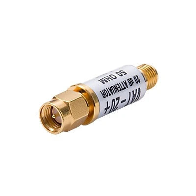 ATENUADOR 20 DB, 0.5 W, CONECTORES SMA MACHO-HEMBRA, CD-6 GHZ.-Equipo de Laboratorio-MINI CIRCUITS-Bsai Seguridad & Controles