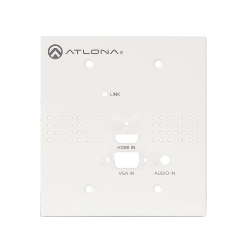 ATLONA US PLATE ; WITHOUT BUTTON HOLES FOR THE AT-HDVS-TX-WP.-VoIP - Telefonía IP - Videoconferencia-ATLONA-AT-HDVS-TX-WP-NB-Bsai Seguridad & Controles