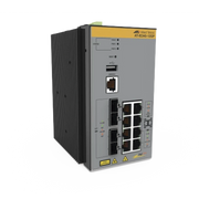 SWITCH INDUSTRIAL POE+ CAPA 3 D/8 PUERTOS 10/100/1000 POE AF/AT, 4 X SFP (TAA)-Networking-ALLIED TELESIS-Bsai Seguridad & Controles