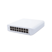 SWITCH UNIFI LITE ADMINISTRABLE POE DE 16 PUERTOS 10/100/1000 MBPS (8 PUERTOS 802.3AF/AT), 45 W-Switches-UBIQUITI-Bsai Seguridad & Controles