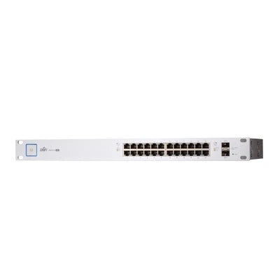 SWITCH POE UNIFI CAPA 2 ADMINISTRABLE DE 26 PUERTOS GIGABIT (24 ETH POE Y 2 SFP) 802.3 AF/AT, 500 WATTS, THROUGHPUT DE 38.69 MPPS-PoE de Largo Alcance-UBIQUITI NETWORKS-US-24-500W-Bsai Seguridad & Controles