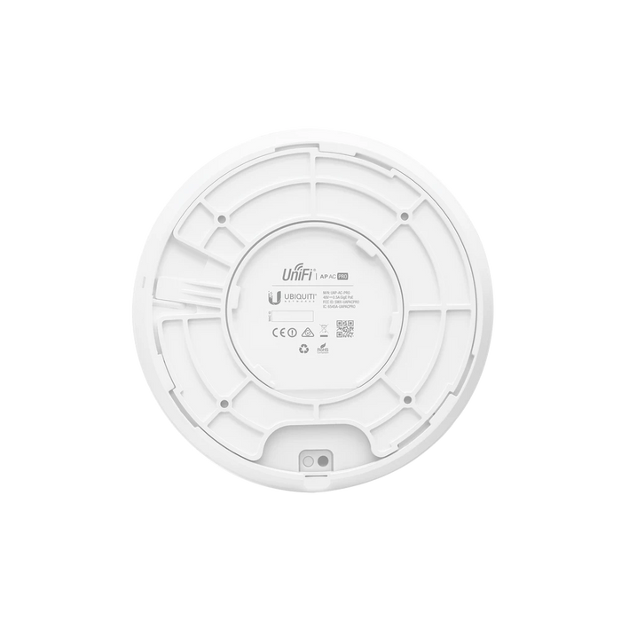 ACCESS POINT UNIFI DOBLE BANDA 802.11AC MIMO 3X3 PARA INTERIOR, POE AF/AT, SOPORTA 250 CLIENTES, HASTA 1.3 GBPS POE INCLUIDO-Redes WiFi-UBIQUITI NETWORKS-UAP-AC-PRO-Bsai Seguridad & Controles