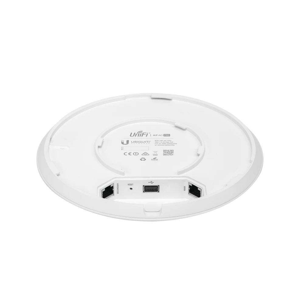 ACCESS POINT UNIFI DOBLE BANDA 802.11AC MIMO 3X3 PARA INTERIOR, POE AF/AT, SOPORTA 250 CLIENTES, HASTA 1.3 GBPS POE INCLUIDO-Redes WiFi-UBIQUITI-Bsai Seguridad & Controles